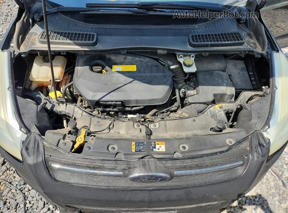 1FMCU0GX0GUB21002 2016 FORD ESCAPE Gray Widok wnętrza z tyłu
