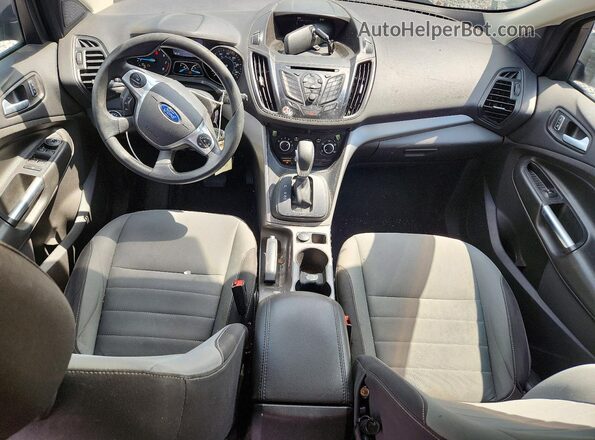 1FMCU0GX0GUB21002 2016 FORD ESCAPE Gray Widok deski rozdzielczej