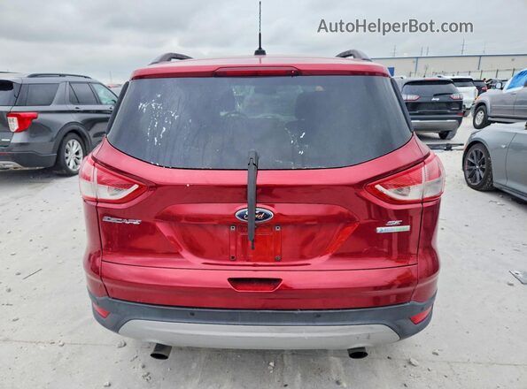 1FMCU0GX0GUB69499 2016 FORD ESCAPE Темно-бордовый Вид сзади