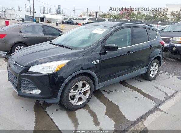 1FMCU0GX1GUB72766 2016 FORD ESCAPE Black Przód lewy