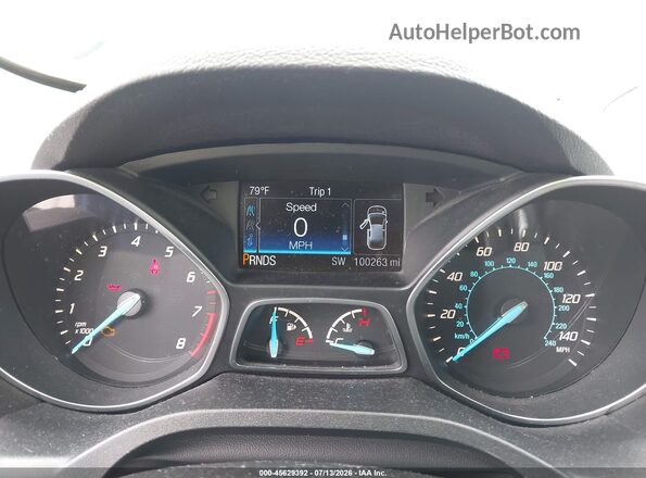 1FMCU0GX1GUB72766 2016 FORD ESCAPE Black Widok tylnych siedzeń