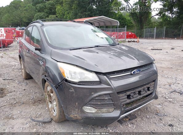 1FMCU0GX2GUA49252 2016 FORD ESCAPE Gray Front view