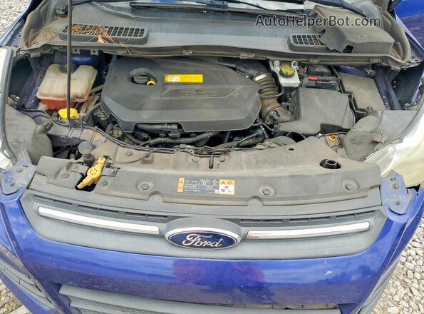 1FMCU0GX2GUB30073 2016 FORD ESCAPE Синий Вид подкапотного пространства