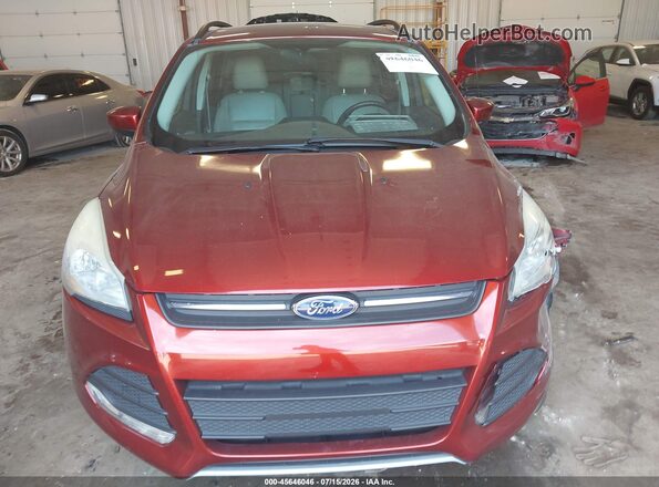 1FMCU0GX2GUB35743 2016 FORD ESCAPE Red Widok zestawu wskaźników