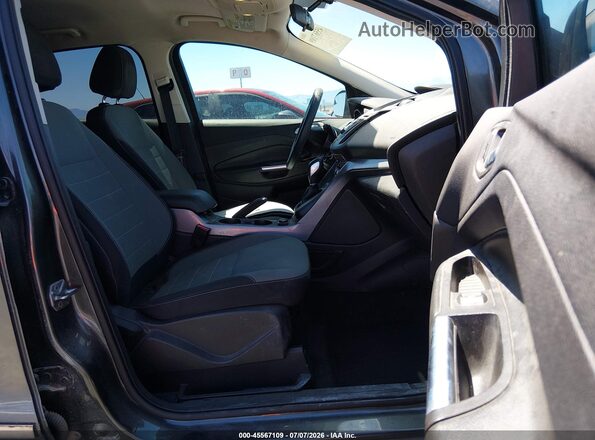 1FMCU0GX3GUC42865 2016 FORD ESCAPE Gray Widok wnętrza z przodu