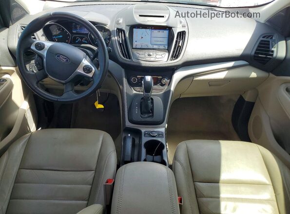 1FMCU0GX4GUB31175 2016 FORD ESCAPE Silver Вид панелі приладів