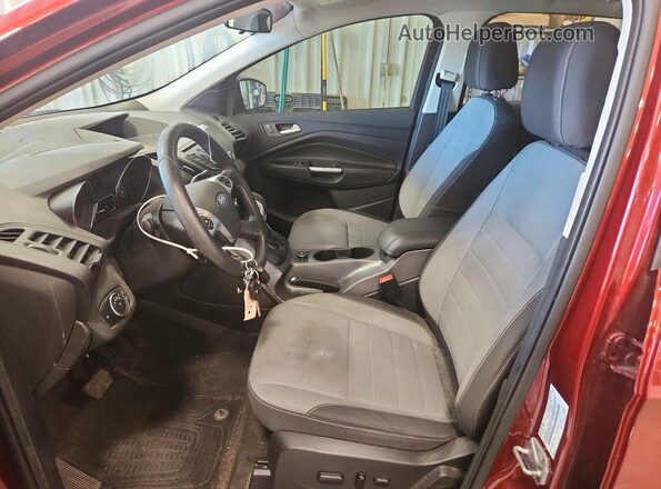 1FMCU0GX5GUA27097 2016 FORD ESCAPE Red Front interior view