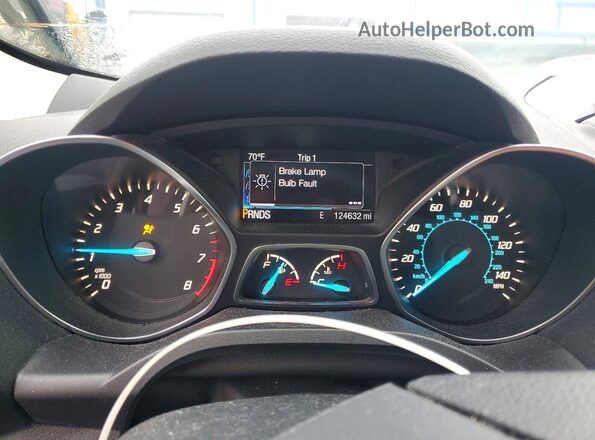 1FMCU0GX5GUB29984 2016 FORD ESCAPE White Vista del cuadro de instrumentos