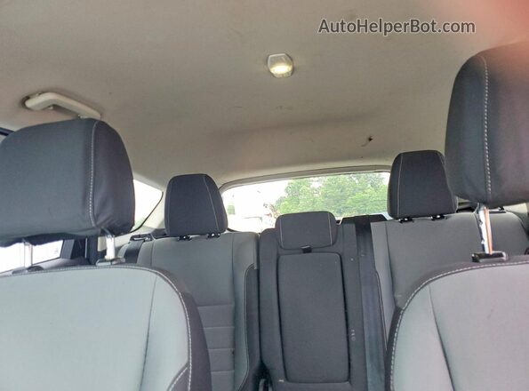 1FMCU0GX5GUB91403 2016 FORD ESCAPE Silver Rear seats view
