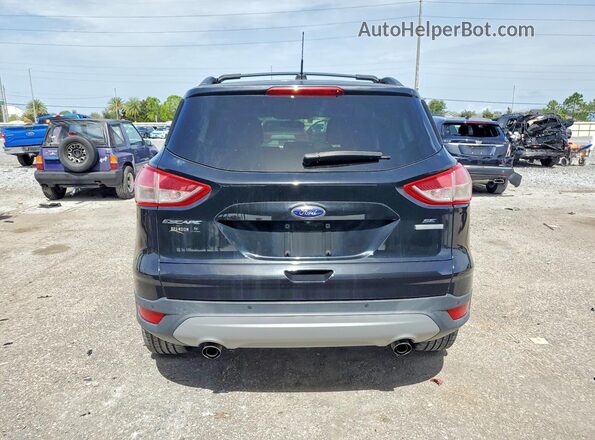 1FMCU0GX5GUC20236 2016 FORD ESCAPE Black Вид ззаду