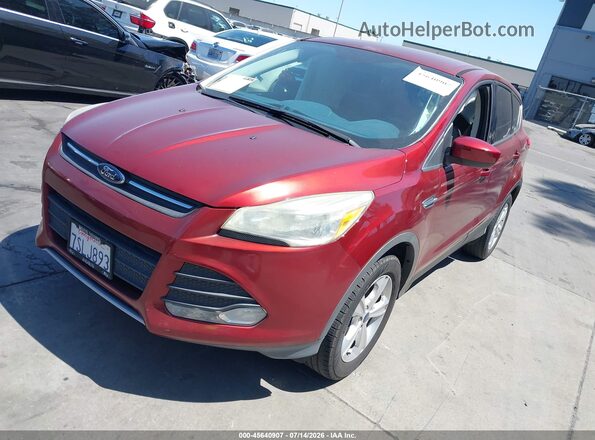 1FMCU0GX6GUA45222 2016 FORD ESCAPE Оранжевый Передняя левая четверть