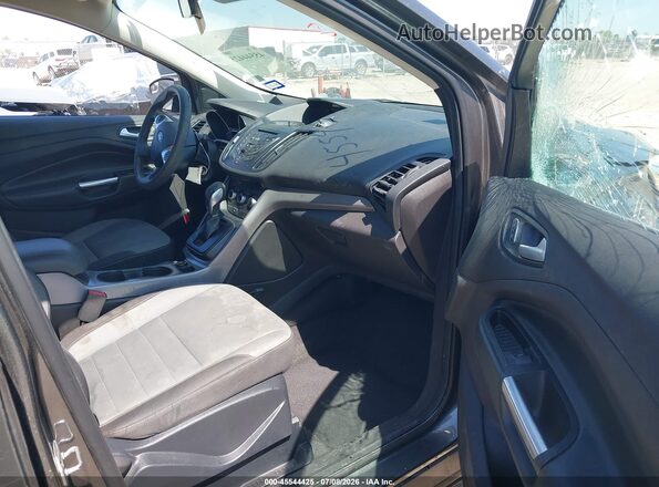 1FMCU0GX6GUB96805 2016 FORD ESCAPE Gray Вид салону спереду