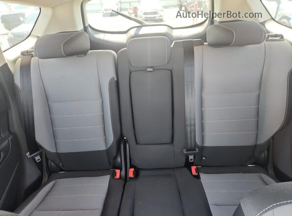 1FMCU0GX8GUB54619 2016 FORD ESCAPE Black Widok tylnych siedzeń