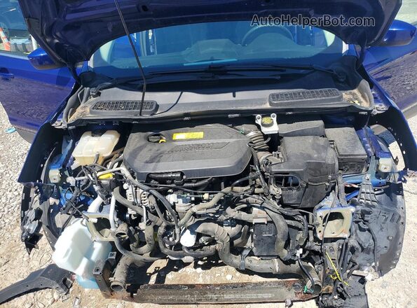 1FMCU0GX8GUB81478 2016 FORD ESCAPE Blue Widok komory silnika