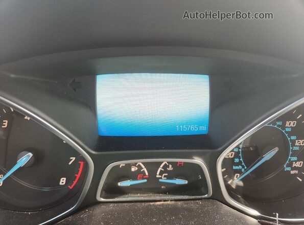 1FMCU0GX9GUB14680 2016 FORD ESCAPE Серебряный Вид щитка приборов