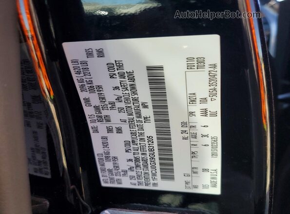 1FMCU0GX9GUB31205 2016 FORD ESCAPE Black სალონის 360-გრადუსიანი ხედი