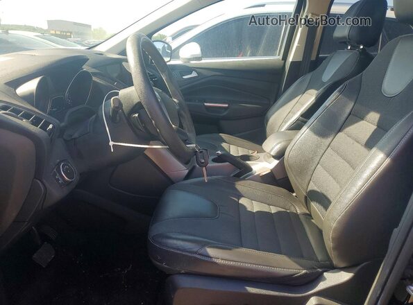 1FMCU0GX9GUB31205 2016 FORD ESCAPE Black წინა სალონის ხედი