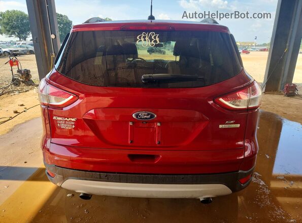1FMCU0GXXGUC19082 2016 FORD ESCAPE Red Rear view