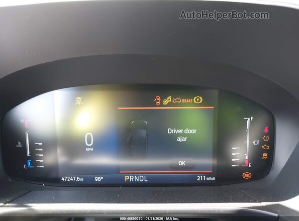 1FMCU0GZ1PUA66254 2023 FORD ESCAPE Серебряный Вид задних сидений