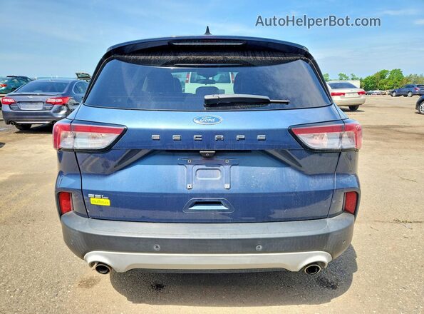 1FMCU0H61LUC57946 2020 FORD ESCAPE Blue Rear view