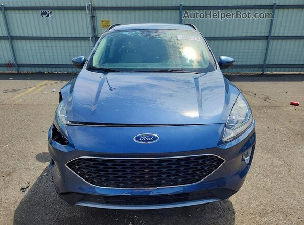 1FMCU0H61LUC57946 2020 FORD ESCAPE Blue Front view