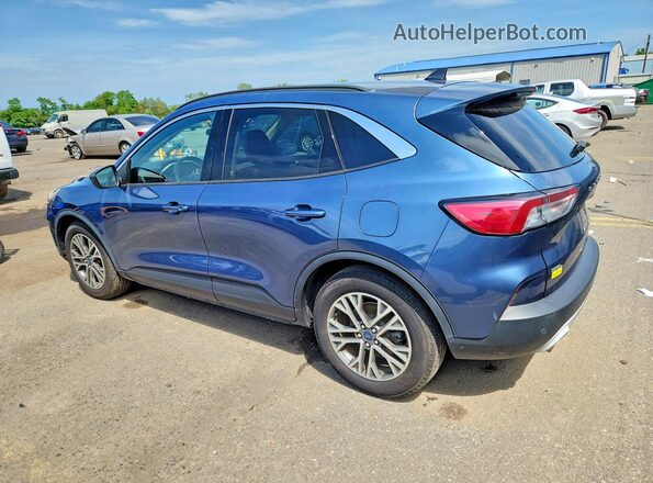 1FMCU0H61LUC57946 2020 FORD ESCAPE Blue Rear left