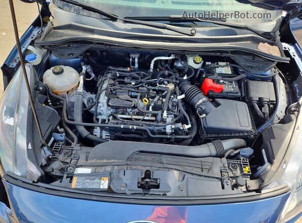 1FMCU0H61LUC57946 2020 FORD ESCAPE Blue Engine compartment view