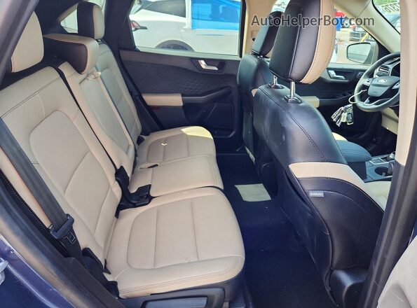 1FMCU0H61LUC57946 2020 FORD ESCAPE Blue Rear interior view