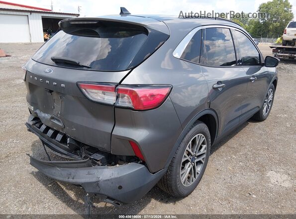 1FMCU0H61MUB35461 2021 FORD ESCAPE Серый Задняя правая четверть