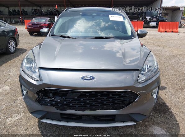 1FMCU0H61MUB35461 2021 FORD ESCAPE Серый Вид щитка приборов