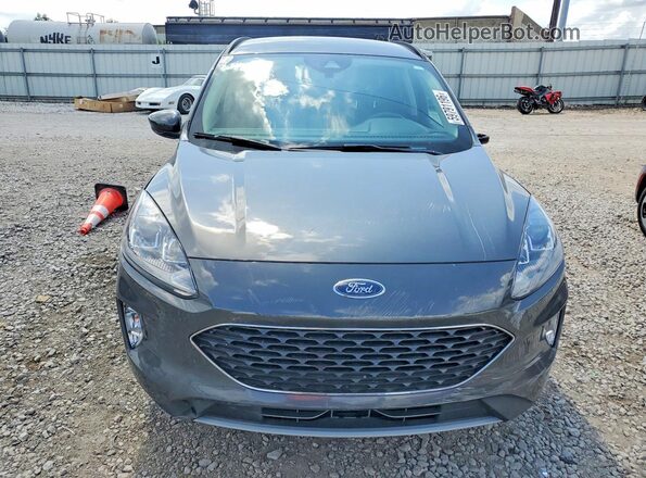 1FMCU0H63LUC32420 2020 FORD ESCAPE Gray Front view