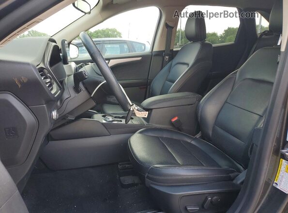 1FMCU0H63LUC32420 2020 FORD ESCAPE Gray Front interior view