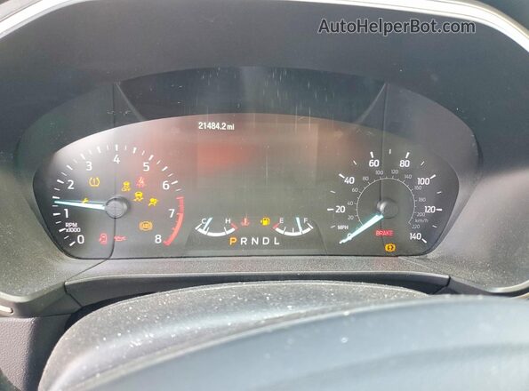 1FMCU0H63LUC32420 2020 FORD ESCAPE Gray Instrument cluster view