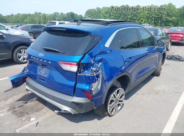1FMCU0H63NUB44194 2022 FORD ESCAPE Blue უკანა მარჯვენა