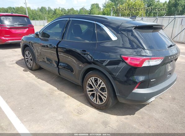 1FMCU0H63NUB87689 2022 FORD ESCAPE Black Задня ліва чверть