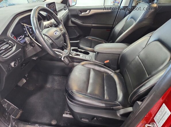 1FMCU0H64LUA76761 2020 FORD ESCAPE Maroon Вид салону спереду