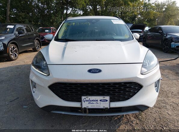 1FMCU0H64LUC24357 2020 FORD ESCAPE Белый Вид щитка приборов