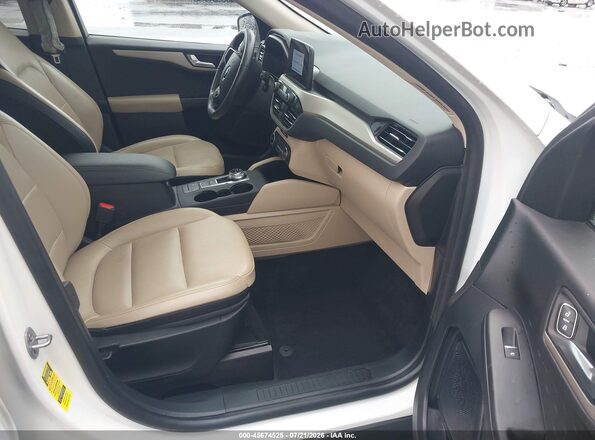 1FMCU0H65LUB61348 2020 FORD ESCAPE White Front interior view