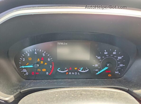 1FMCU0H65MUA12486 2021 FORD ESCAPE Blue ხელსაწყოთა პანელის ხედი
