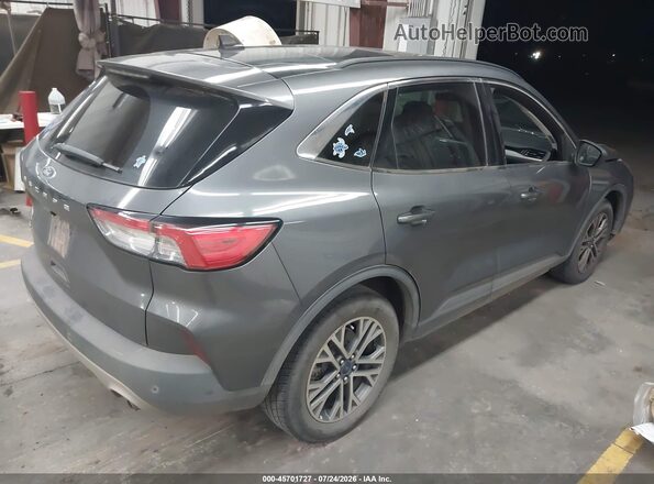 1FMCU0H65MUB06030 2021 FORD ESCAPE Серый Задняя правая четверть