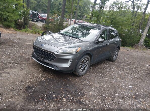 1FMCU0H65MUB20803 2021 FORD ESCAPE Gray Przód lewy