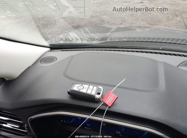 1FMCU0H65MUB20803 2021 FORD ESCAPE Gray Widok deski rozdzielczej