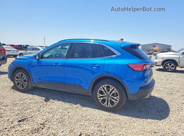 1FMCU0H66MUB05470 2021 FORD ESCAPE Blue Tył lewy