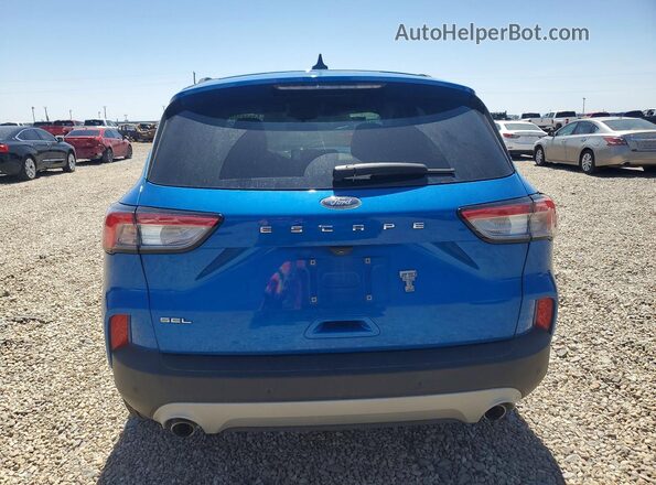 1FMCU0H66MUB05470 2021 FORD ESCAPE Blue Widok z tyłu
