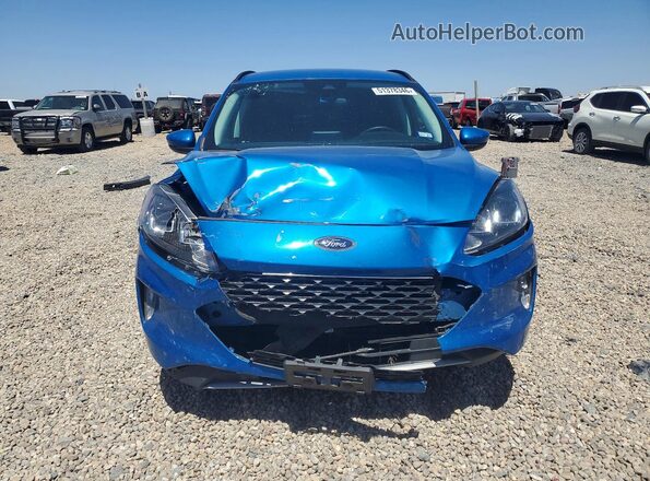 1FMCU0H66MUB05470 2021 FORD ESCAPE Blue Widok z przodu