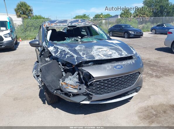 1FMCU0H66NUB17684 2022 FORD ESCAPE Gray Դիմացի տեսք