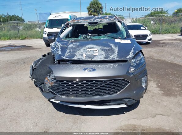 1FMCU0H66NUB17684 2022 FORD ESCAPE Gray Սարքավորումների վահանակի տեսք