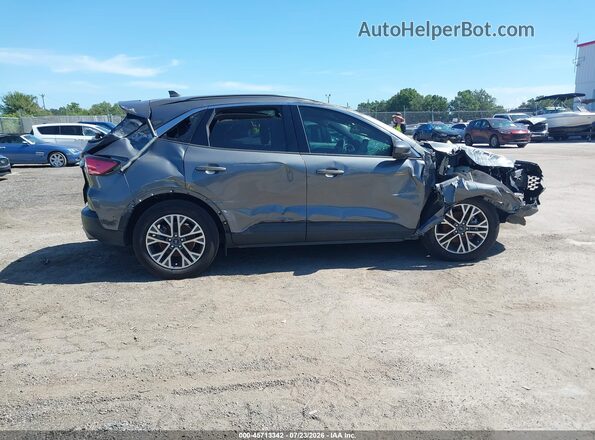 1FMCU0H66NUB17684 2022 FORD ESCAPE Gray Սալոնի հետևի տեսք