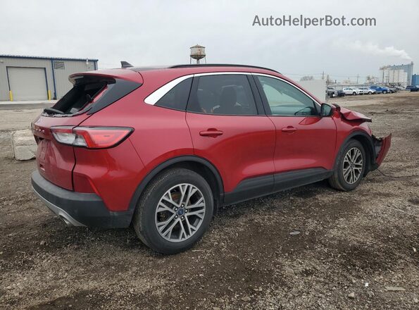 1FMCU0H67MUB24321 2021 FORD ESCAPE Red უკანა მარჯვენა
