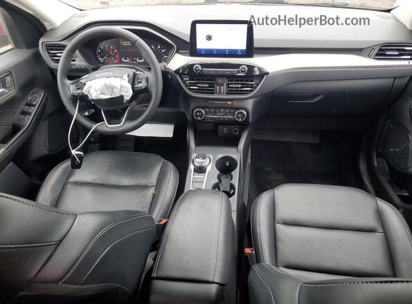 1FMCU0H67MUB24321 2021 FORD ESCAPE Red წინა პანელის ხედი